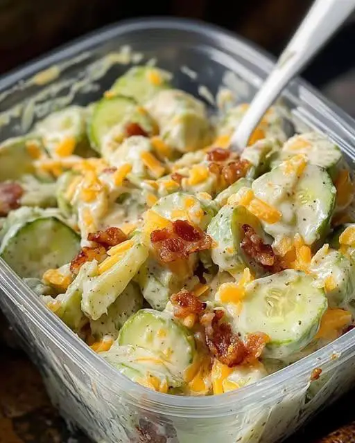 Yummy Cucumber SnackIngredients