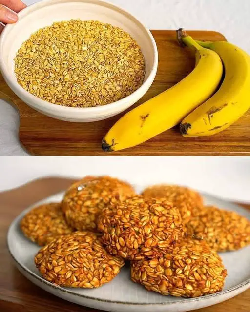 Healthy Banana Oat Cookies Recipe