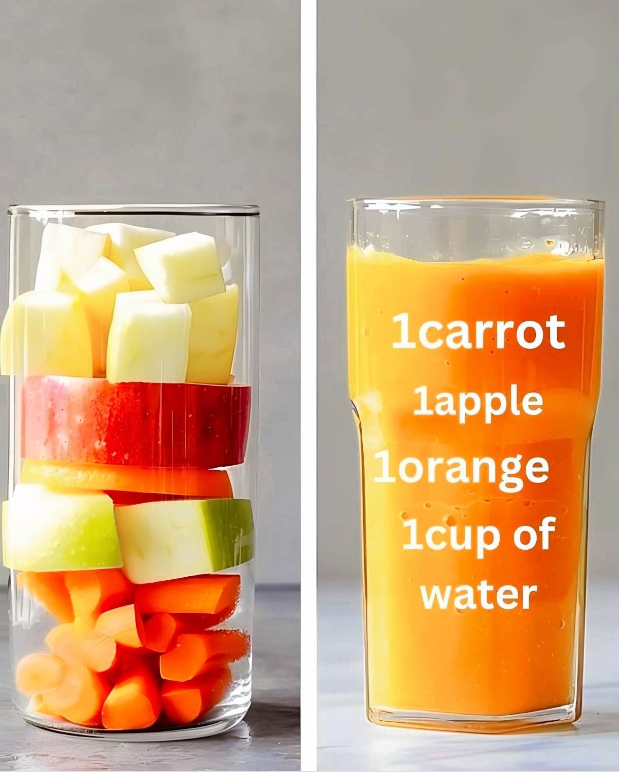 Carrot Apple Orange Juice Recipe