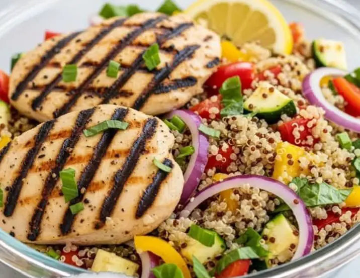 Grilled Chicken & Quinoa Salad