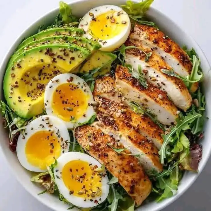 Grilled Chicken, Avocado & Egg Salad Bowl 1 518282801 122195491664302905 466501128403781694 n