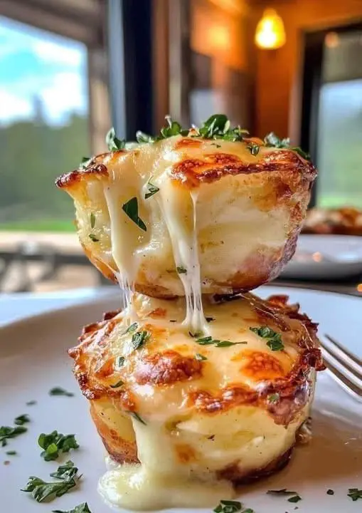 Cheesy Mashed Potato Puffs Recipe