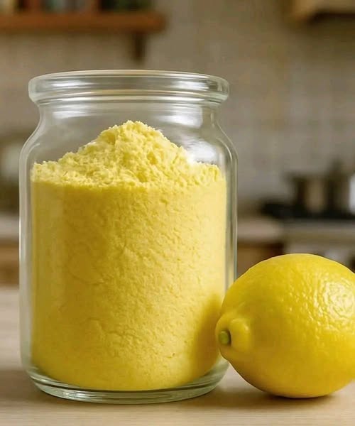Homemade Lemon Powder