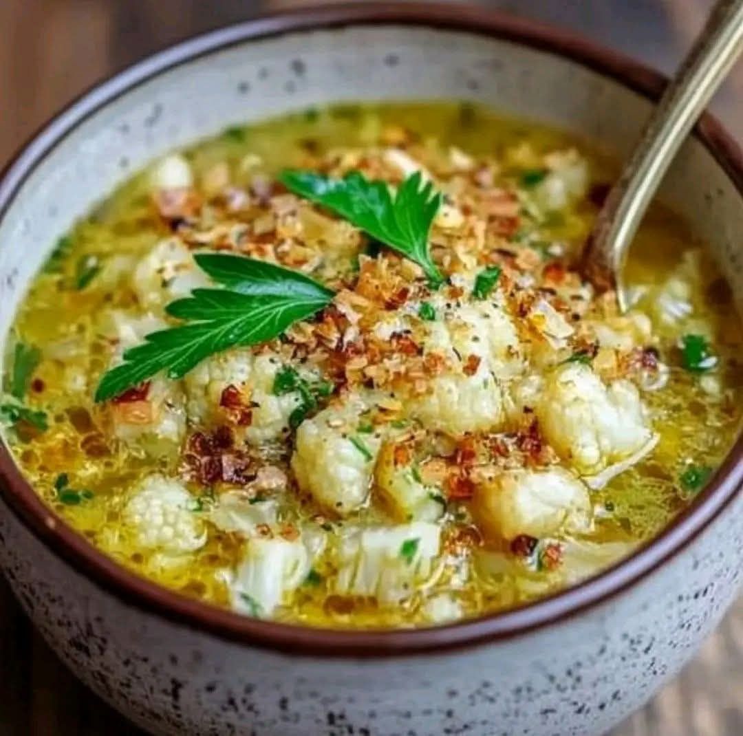 Creamy Cauliflower Soup with Mediterranean Herbs & Olive Oil Drizzle 1 530404801 122200980944302905 3102076479454818327 n